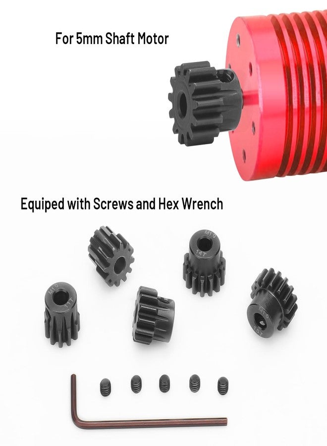 daitoku M1 Pinion Gear Sets 11T 12T 13T 14T 15T, daitoku 5mm Shaft Motor Gears RC Pinion Gears with Hex Key for 1/8 1/10 RC Brushless Brush Motor Trucks Buggy - Image 3